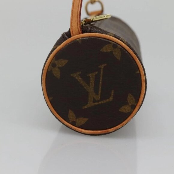 LOUIS VUITTON Monogram Papillon Pouch LV Auth BA5066 - Picture 4 of 16